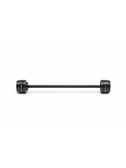 Deslizador de brazo oscilante trasero, negro