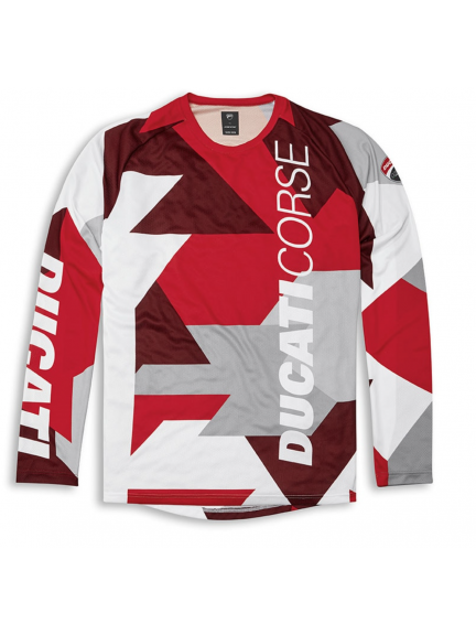 Camiseta Ducati corse MTB, tecnica