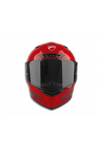 Casco Ducati Logo Red