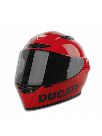 Casco Ducati Logo Red