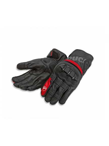 Guantes Sport C5, rojo y negro