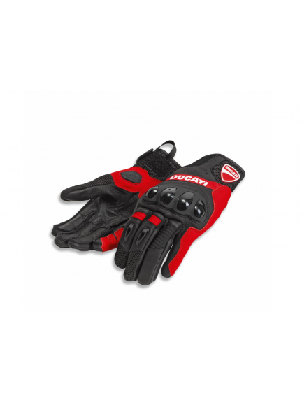 Guantes City C4, rojo