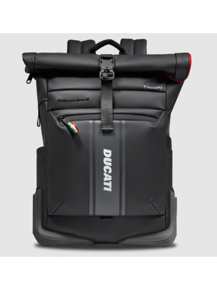 Mochila D-Piquadro Roll, negra