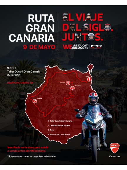Ruta Gran Canaria We Ride As One - 9 de mayo