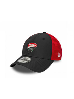 Gorra NE Corse, negra y roja